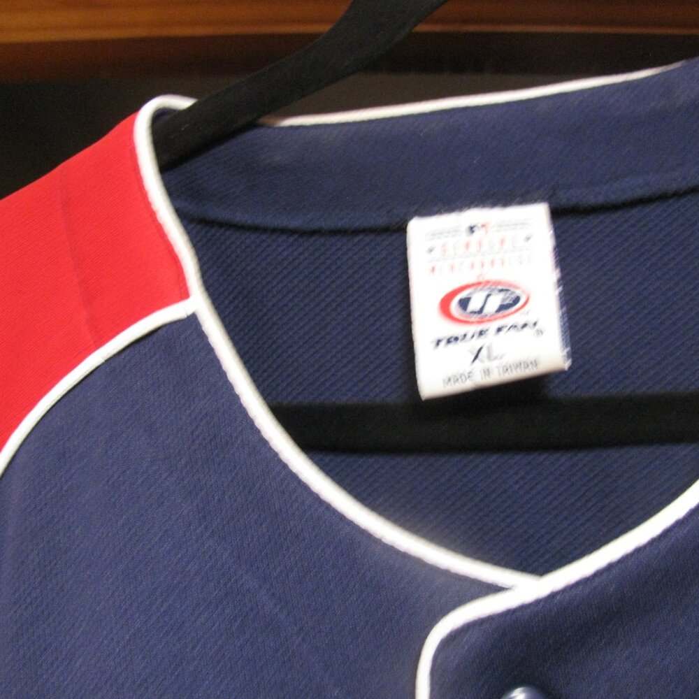 NOMAR GARCIAPARRA  BOSTON RED SOX  EMBROIDERED JERSEY SIZE XL TRUE FAN  GORGEOUS - Picture 5 of 8